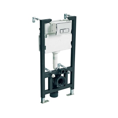 Cyclone 1.0-1.2m WC Frame with Cistern and Flush Plate